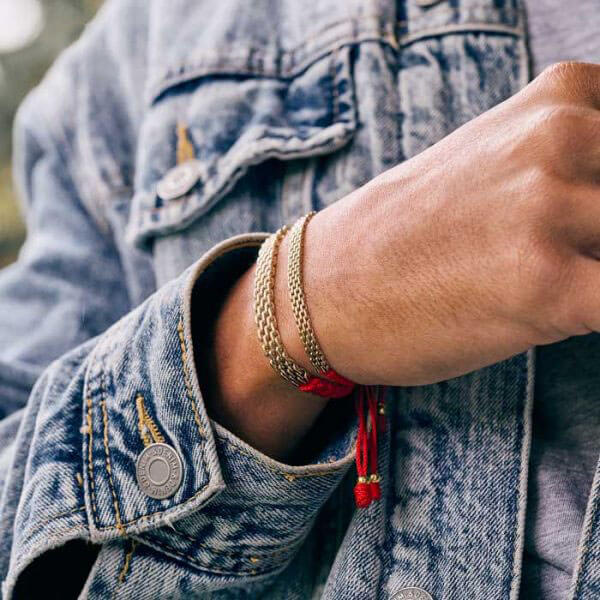 Pulsera Tejida Chinesca