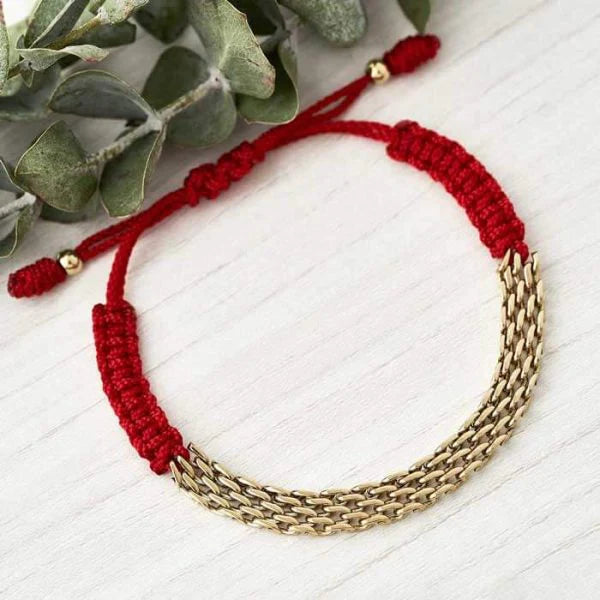 Pulsera Tejida Chinesca