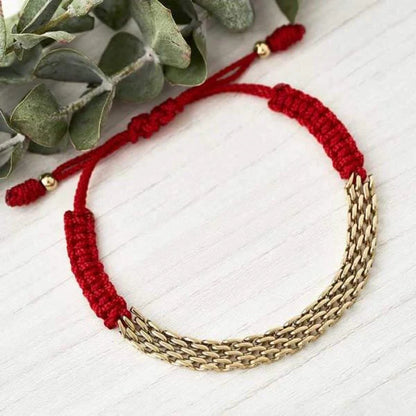 Pulsera Tejida Chinesca