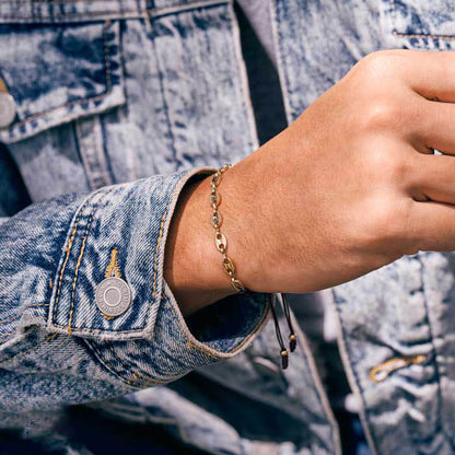Pulsera Tejida Ancla