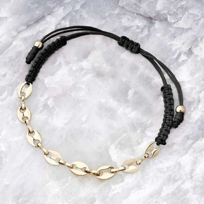Pulsera Tejida Ancla