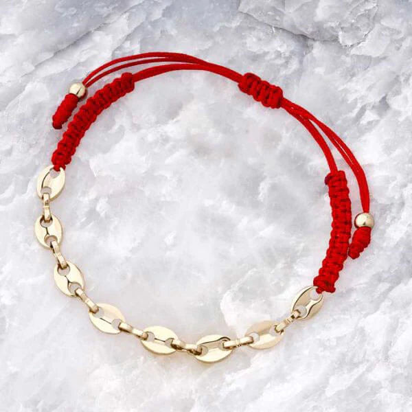 Pulsera Tejida Ancla