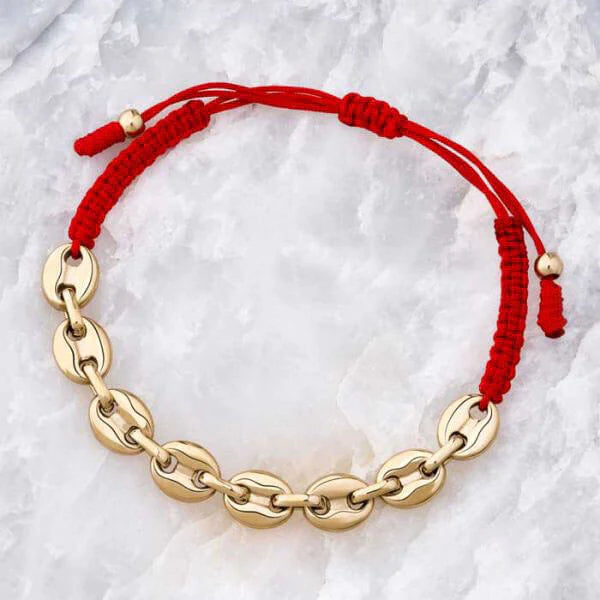Pulsera Tejida Ancla