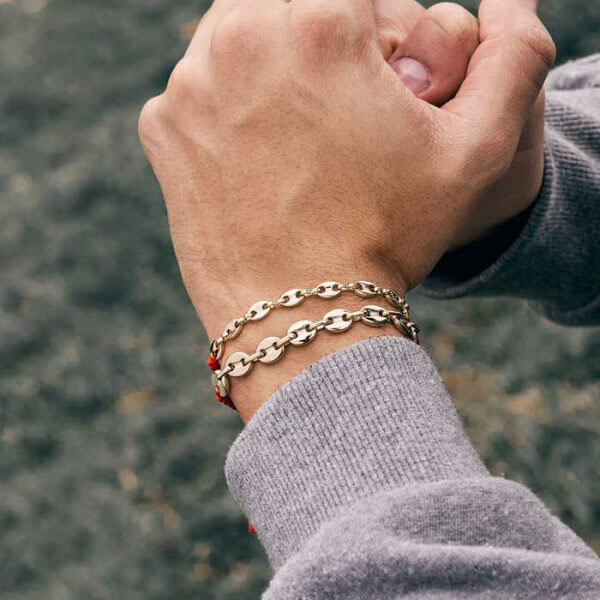 Pulsera Tejida Ancla