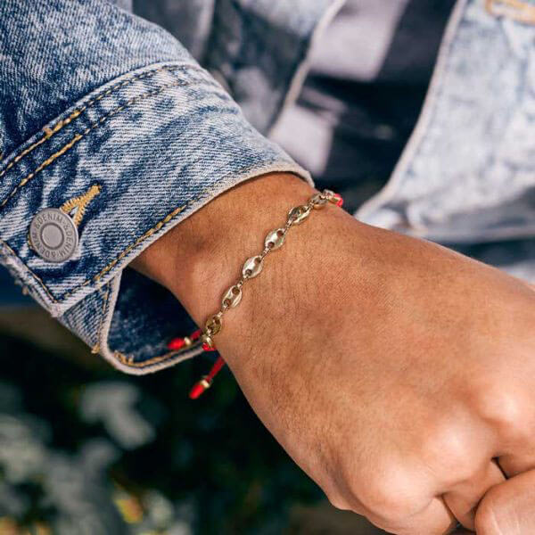 Pulsera Tejida Ancla