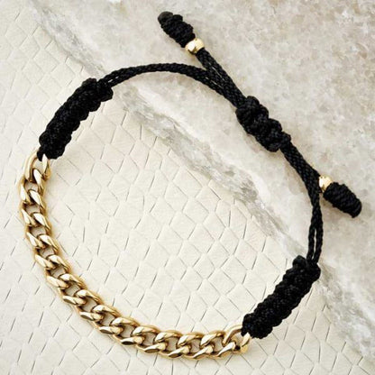 Pulsera Tejida Cubana