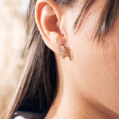 Aretes Lila