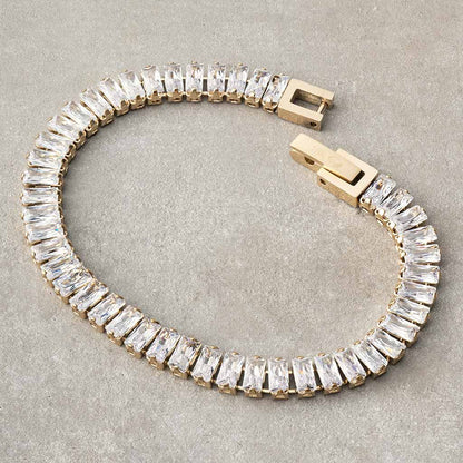 Pulsera Tennis Rectangular