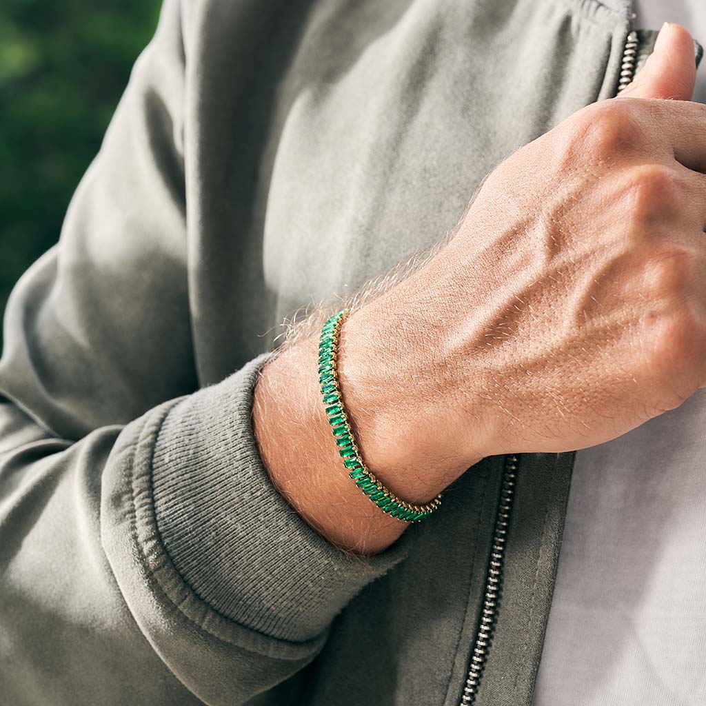 Pulsera Tennis Rectangular